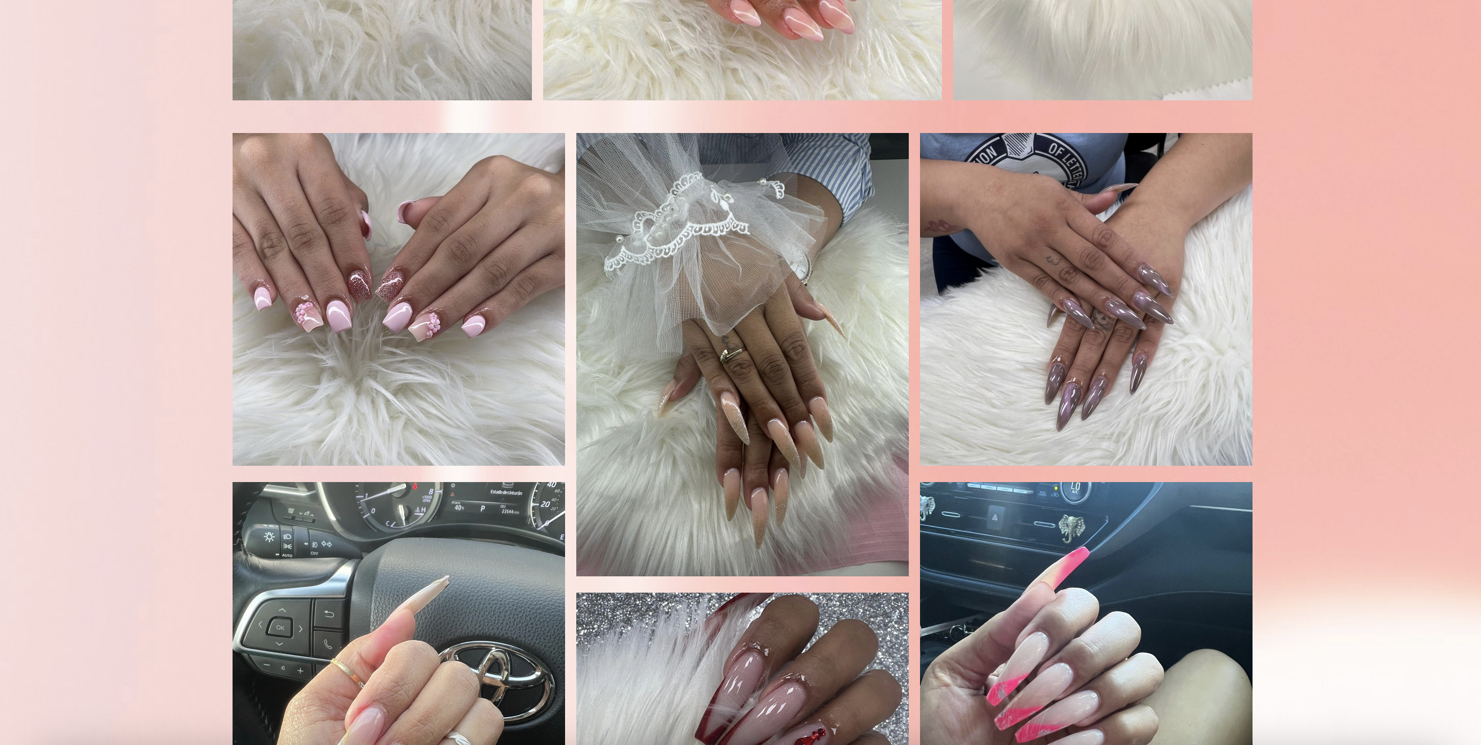 Nail Salon Website - Contact